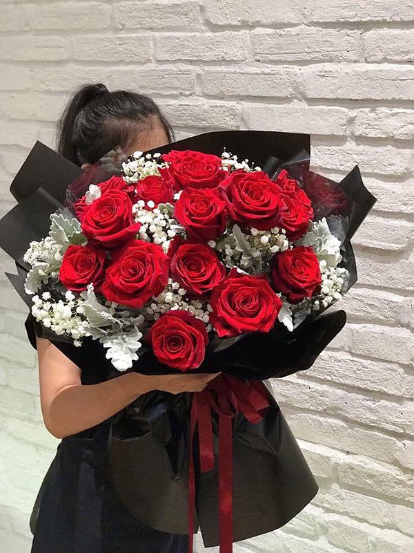 Hình ảnh bó hoa Valentine đẹp