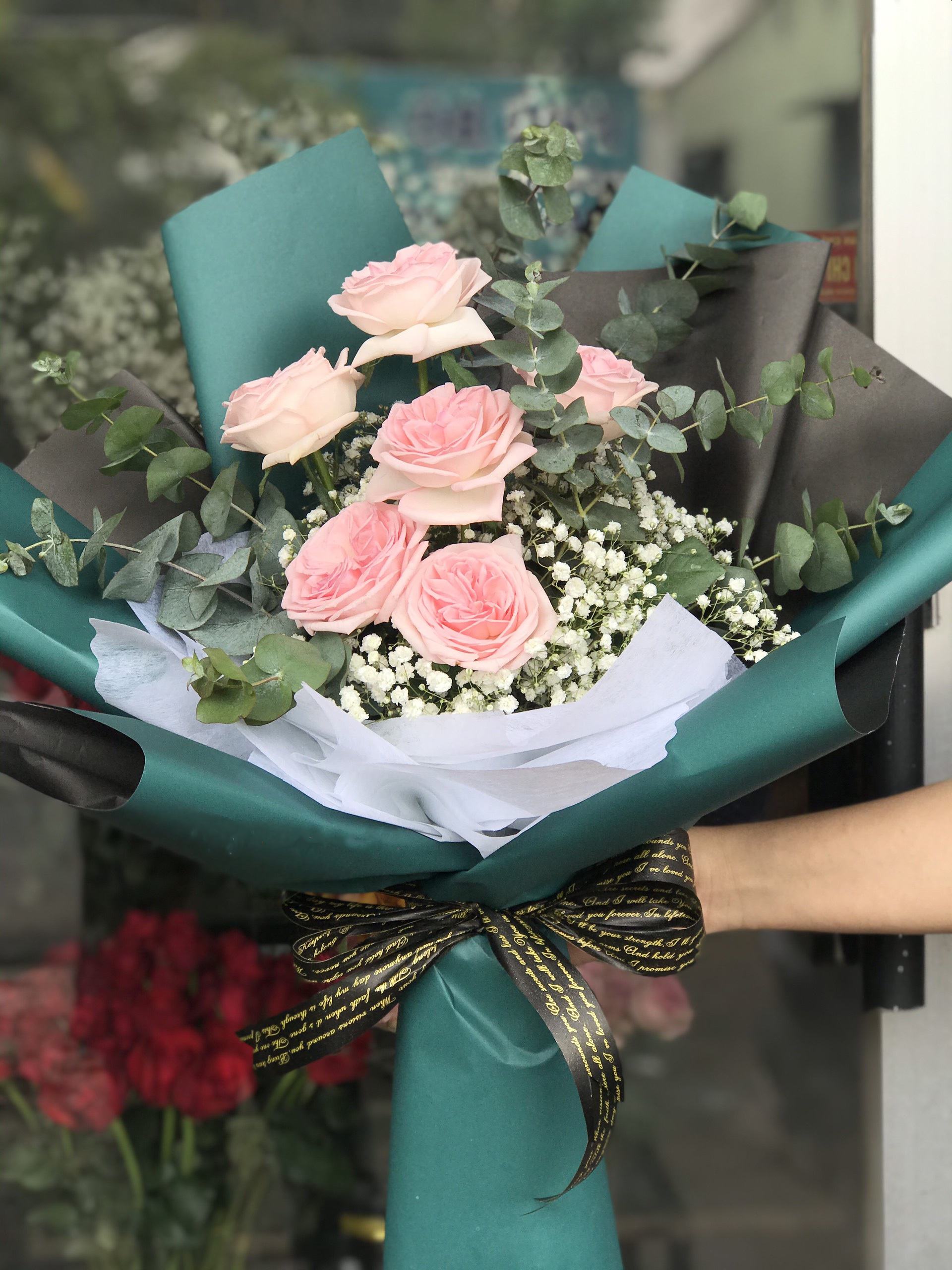 Ảnh hoa Valentine đơn giản