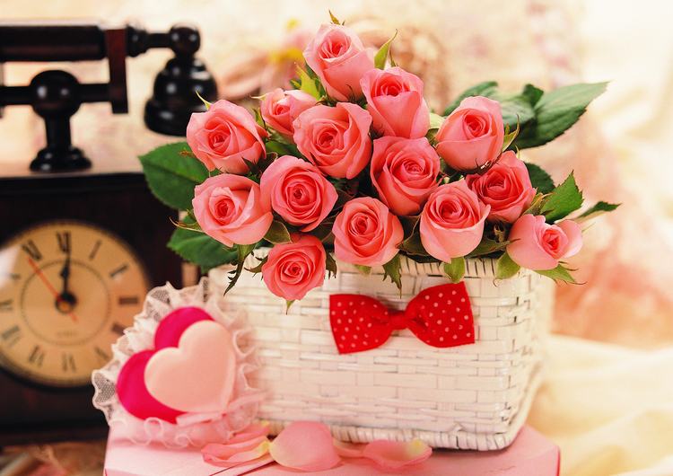 Hình ảnh hoa Valentine tặng bạn gái ngày lễ tình nhân