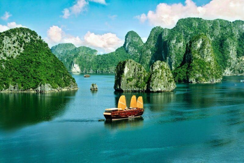 Những bức ảnh đẹp về phong cảnh thiên nhiên ở Vịnh Hạ Long của Việt Nam