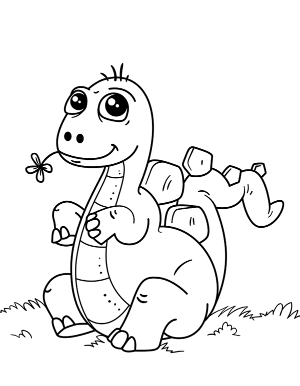 Vẽ những con khủng long dễ thương