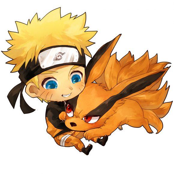 naruto và chibi đẹp quá