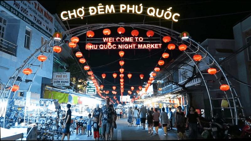 Hình ảnh đảo Phú Quốc về đêm