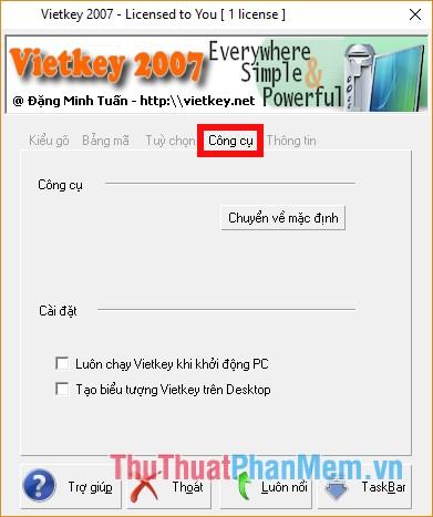 Thẻ Công cụ