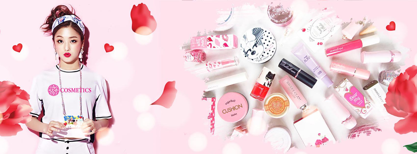 Ảnh bìa mỹ phẩm Cosmetics cực đẹp