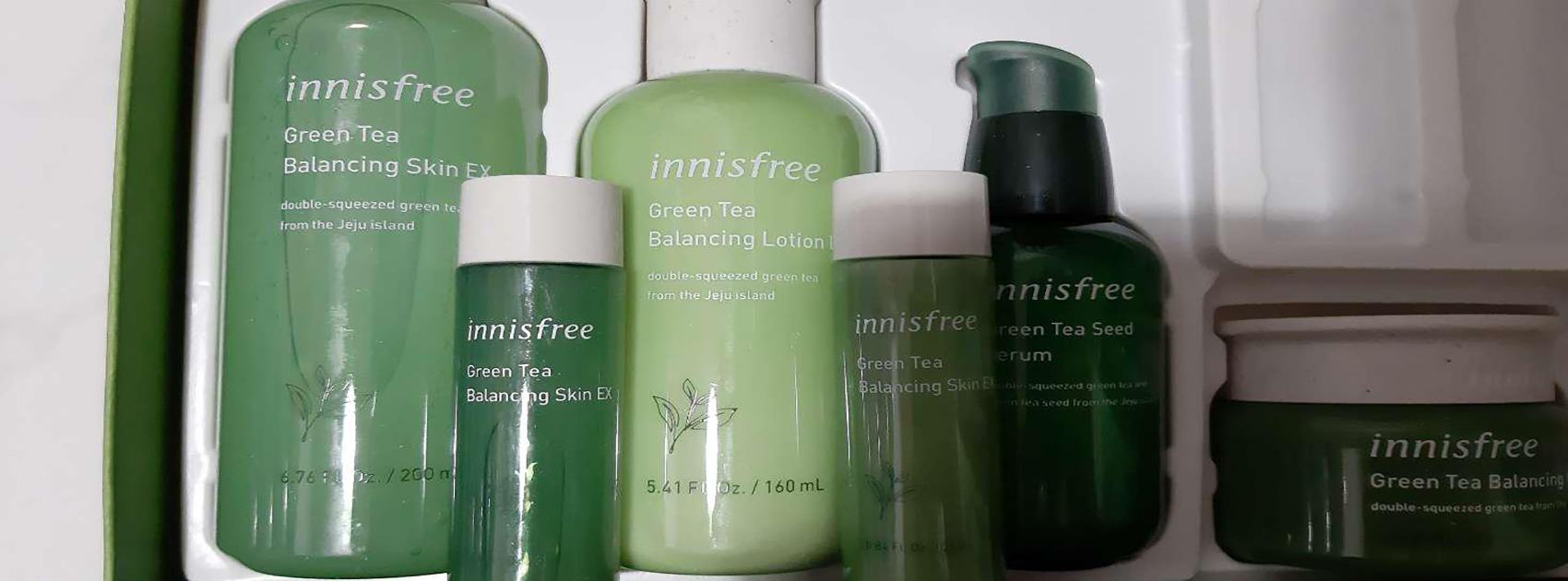 Bộ mỹ phẩm Innisfree đẹp ảnh bìa đẹp