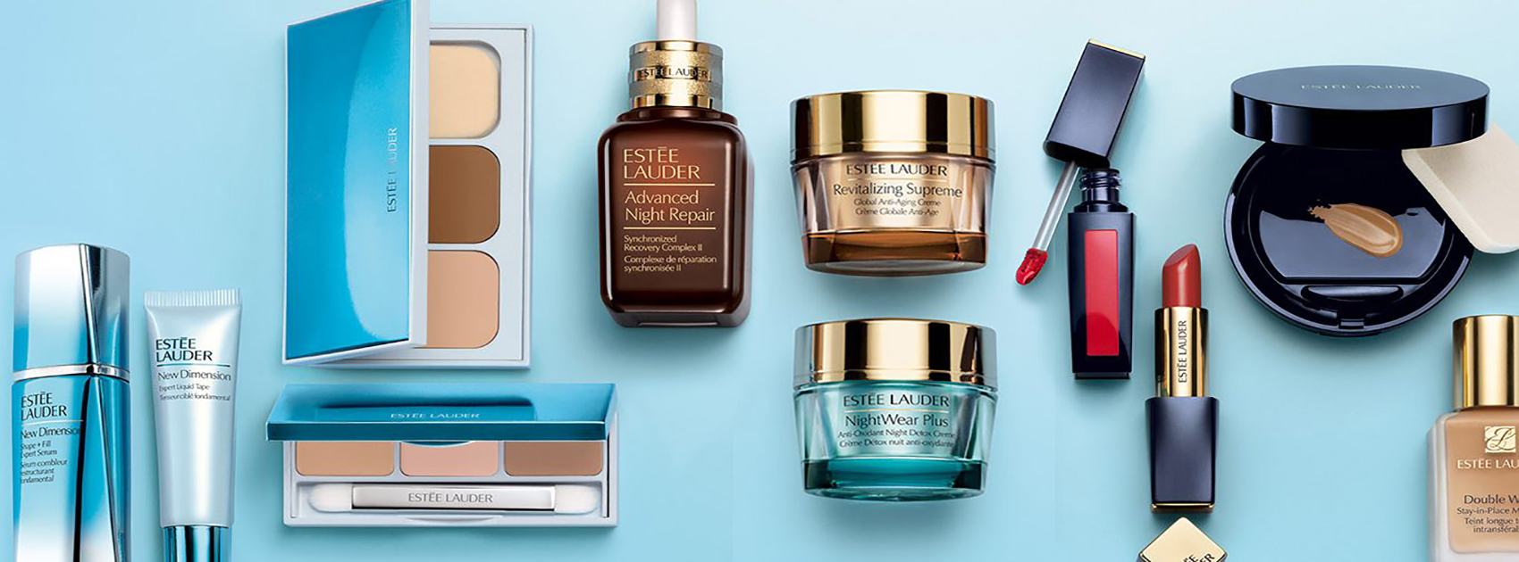 Hình ảnh bộ mỹ phẩm Estee Lauder đẹp