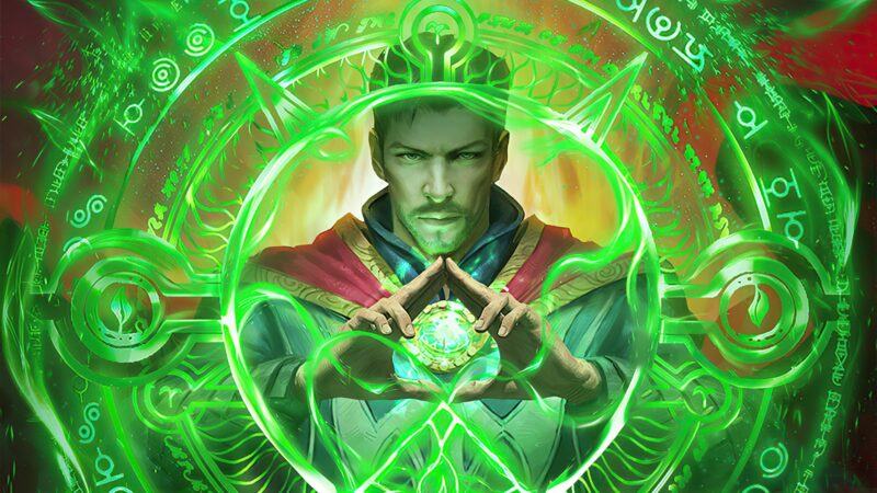 Hình ảnh của Doctor Strange và Viên đá Thời gian