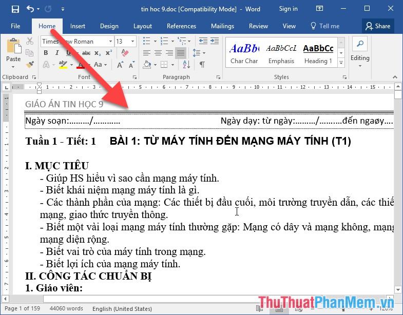 Như vậy là bạn đã sửa lỗi cho font chữ của mình