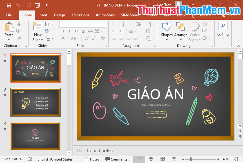 Mẫu PowerPoint đẹp #2