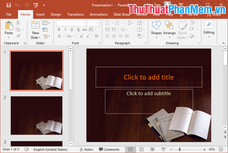 Mẫu PowerPoint đẹp số 12