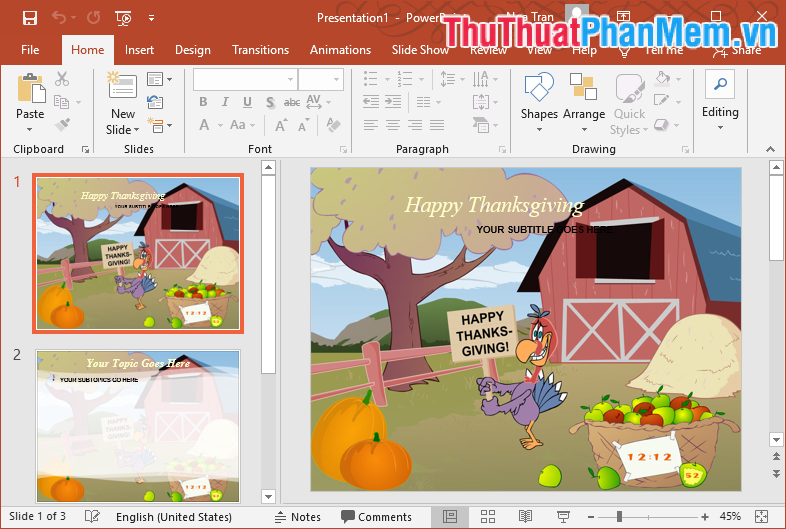 Mẫu PowerPoint đẹp số 20