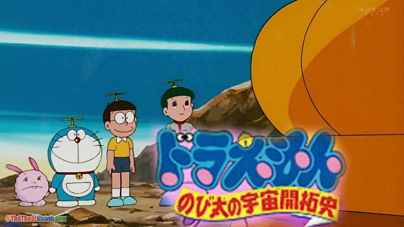 Doraemon Nobita và lịch sử khai phá vũ trụ
