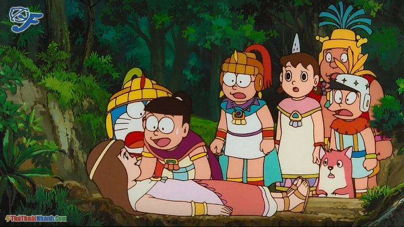 Doraemon Nobita và truyền thuyết vua mặt trời