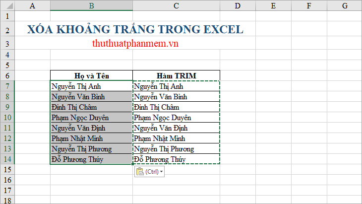 Có thể xóa thêm cột