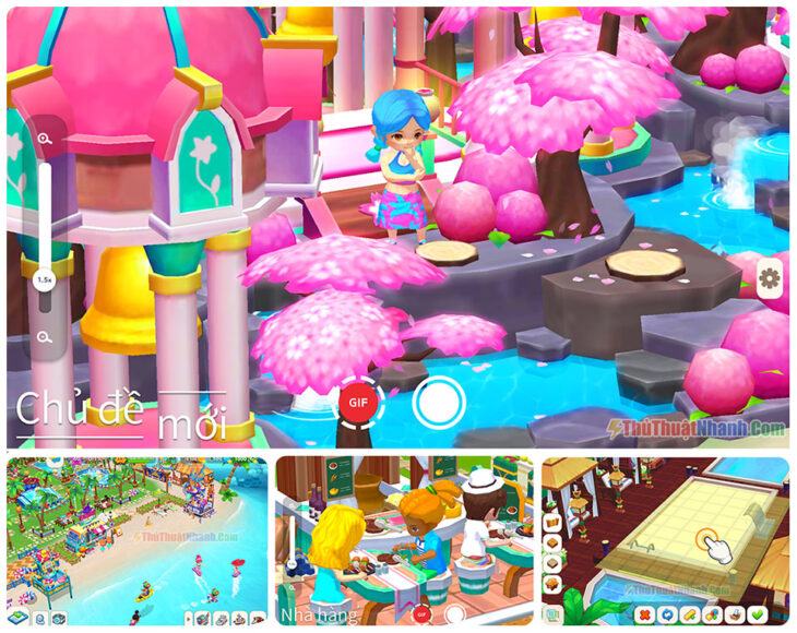 Game kinh doanh hay nhất trên điện thoại - My Little Paradise