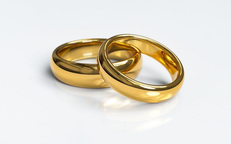 Hình ảnh nhẫn cưới vàng trơn đẹp