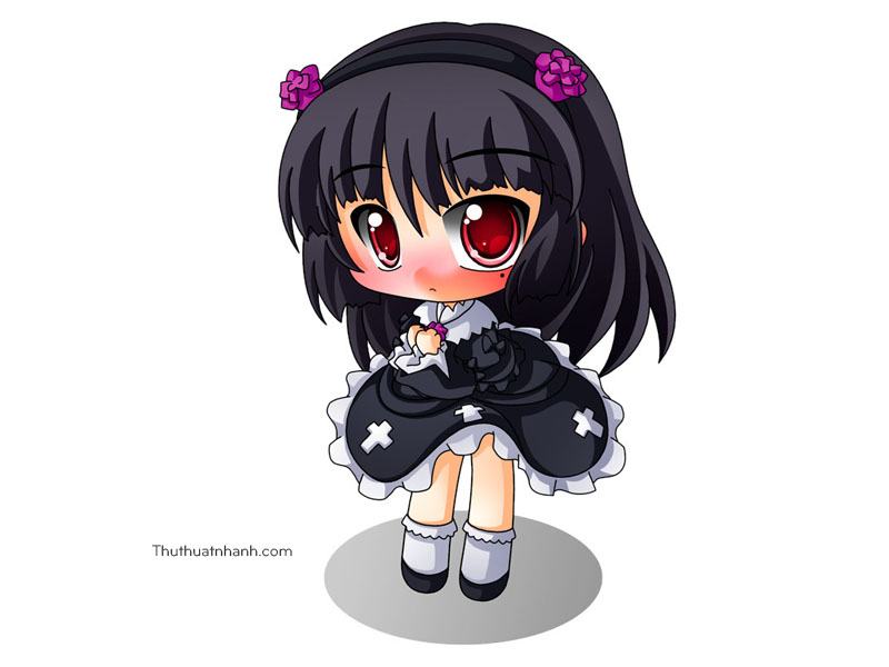 hình ảnh chibi buồn