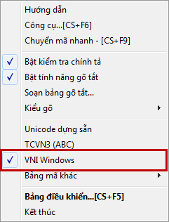 VNI Windows