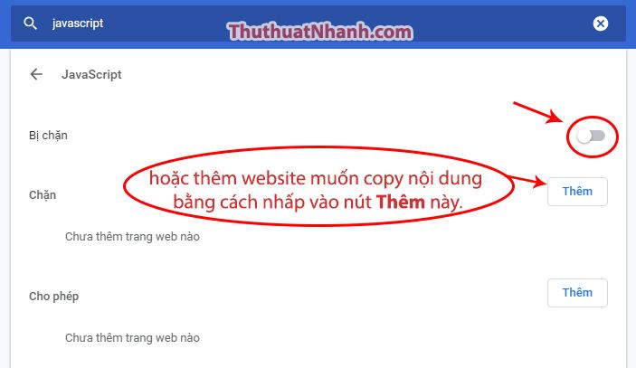 cách thêm javascript vào trình duyệt chrome