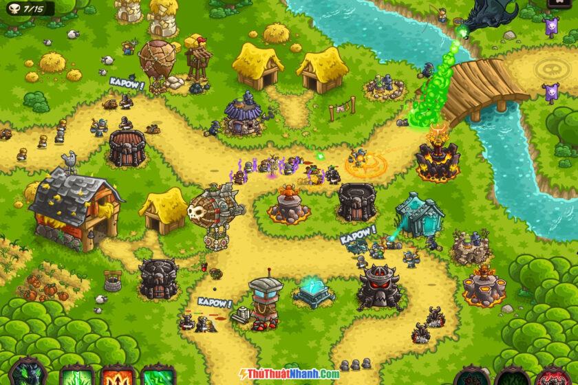 Kingdom Rush - trò chơi tương tự như Clash of Clans