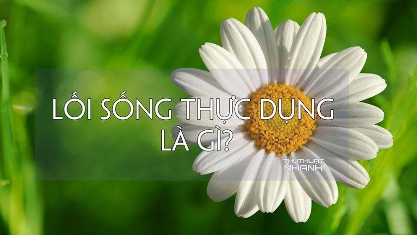 Thế nào là lối sống thực dụng?