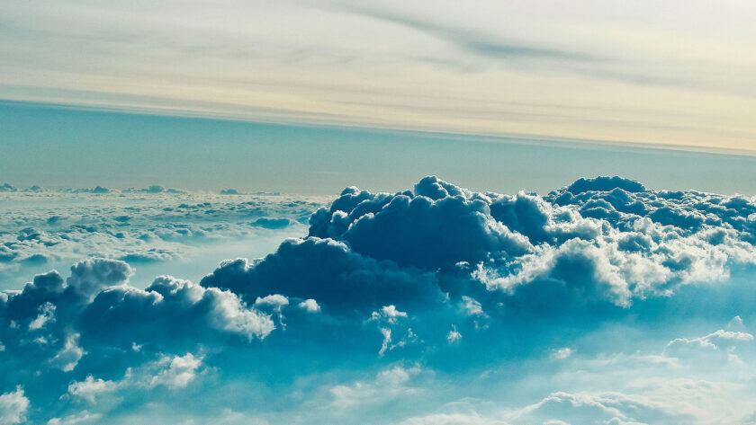 Hình ảnh ấn tượng về đám mây trên bầu trời
