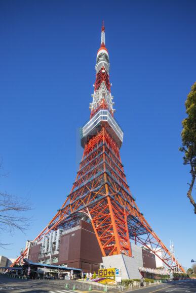 Hình ảnh tháp Tokyo màu đỏ