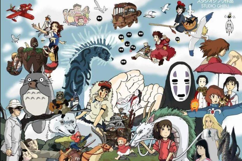 Hình ảnh hoạt hình đẹp Studio Ghibli