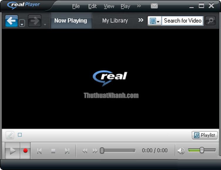 phần mềm xem video miễn phí realplayer