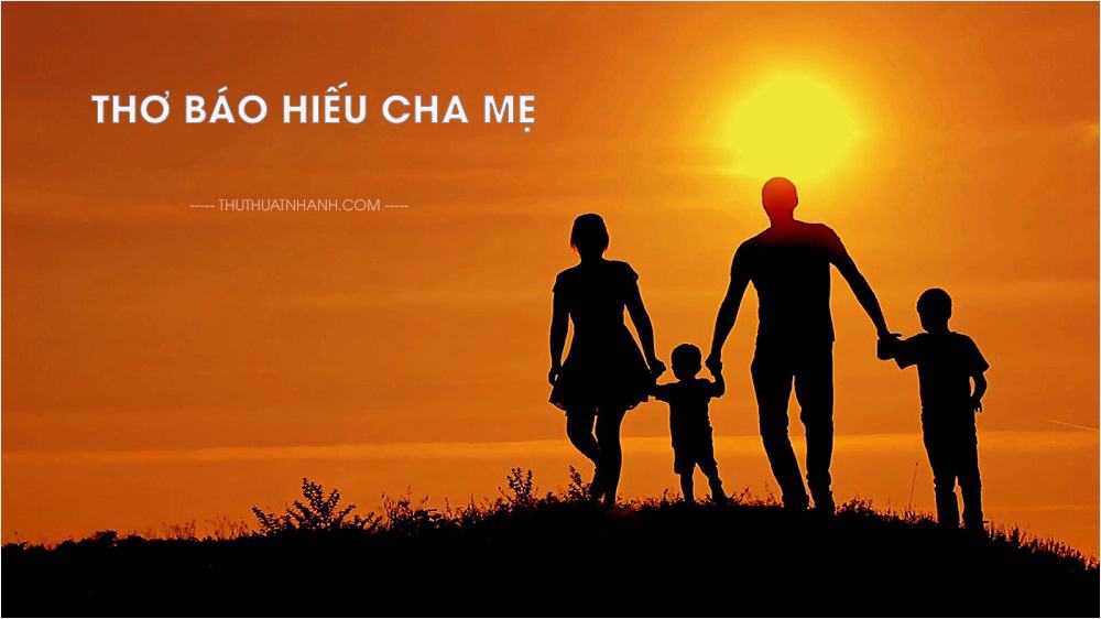 thơ ca ngợi cha mẹ