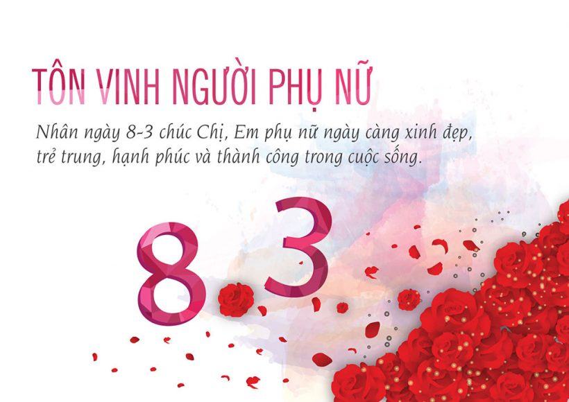 chúc may mắn 8 3 đây là tốt nhất