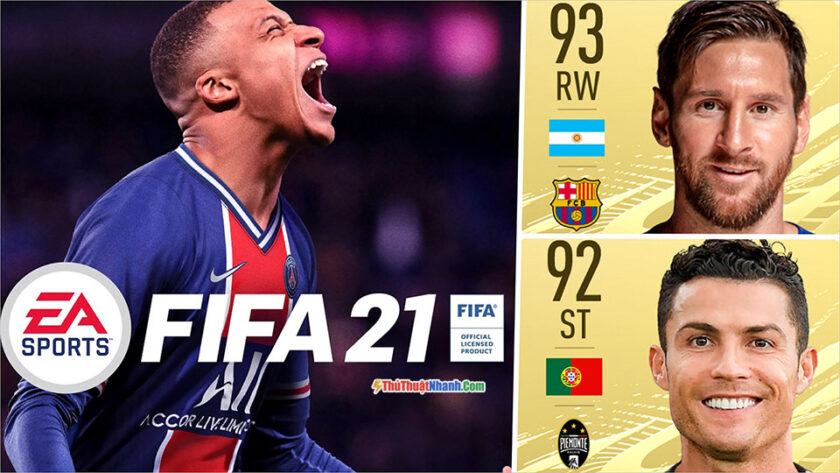 Trò chơi bóng đá 2 cầu thủ FIFA 21