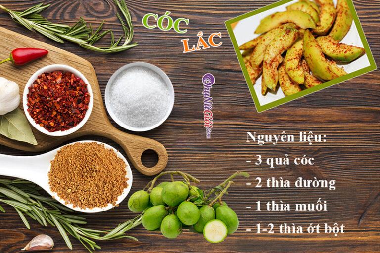 2 Cách làm cóc lắc muối ớt siêu cay với bò khô thơm ngon