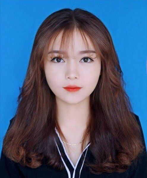 Mẫu ảnh thẻ cmnd xinh như hot girl