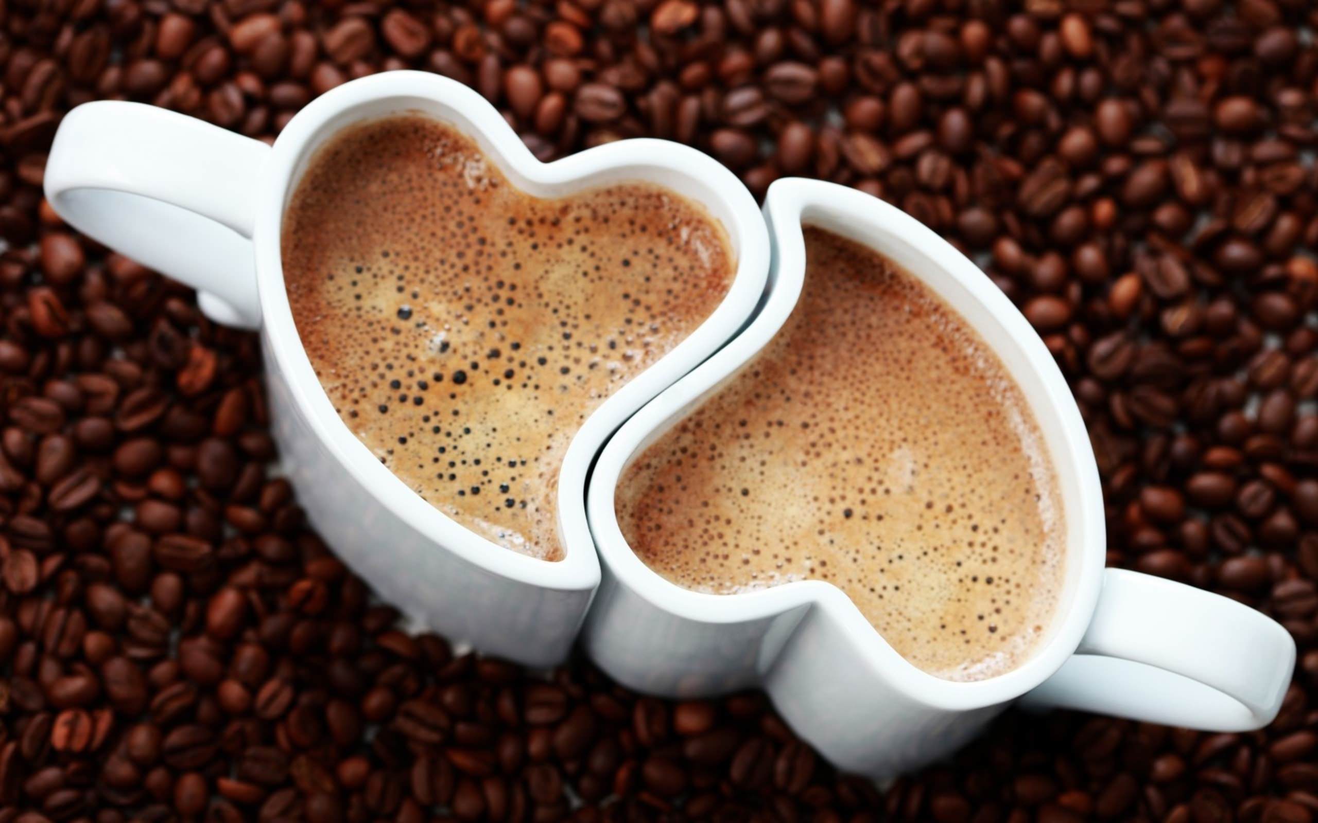 hình nền cốc cà phê trái tim