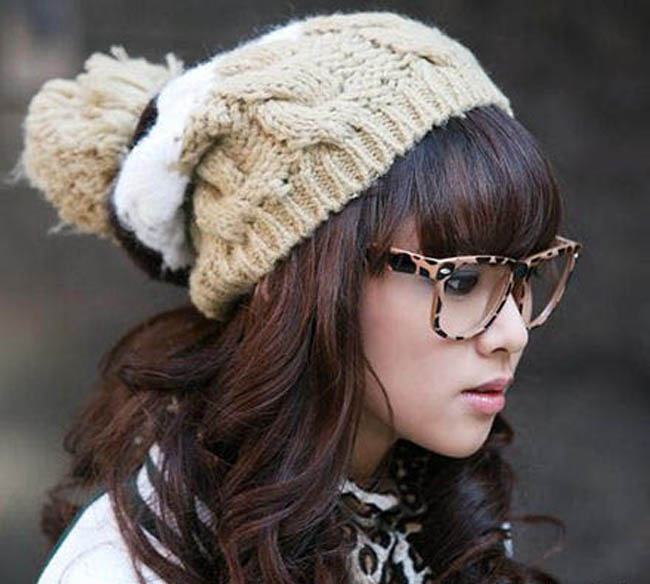 Những kiểu tóc đẹp kết hợp với mũ len