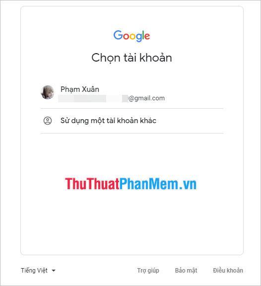 Kiểm tra xem có đúng email để khôi phục không