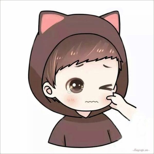 Avatar nam chibi dễ thương và dễ thương