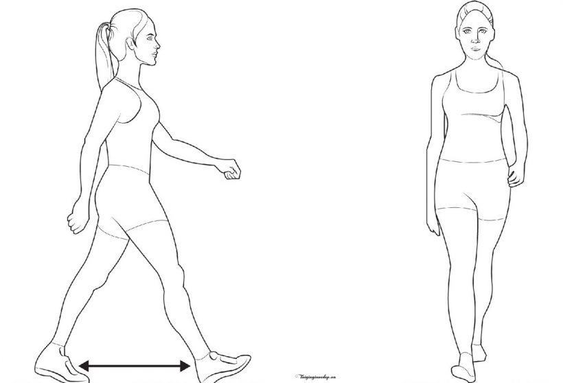 Làm thế nào để vẽ một con số đi bộ