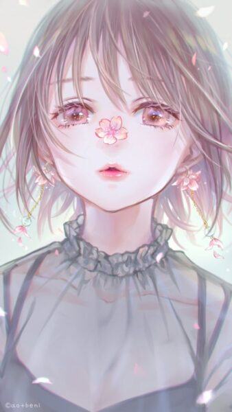 ảnh avatar nữ anime dễ thương dễ thương