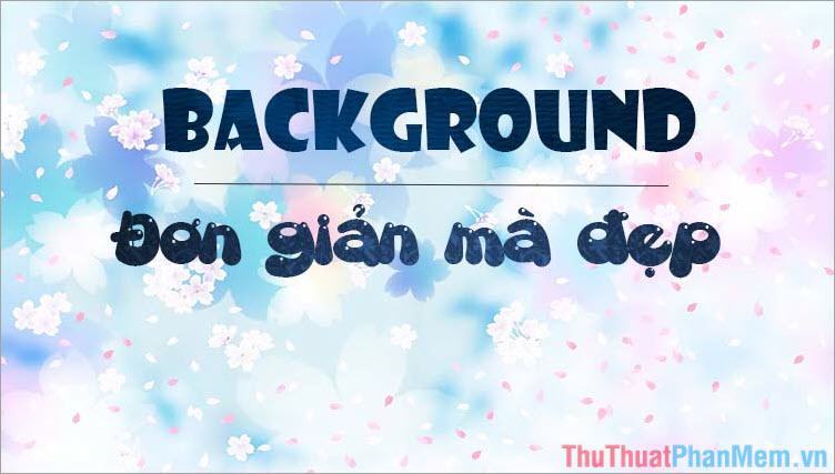 Background đơn giản