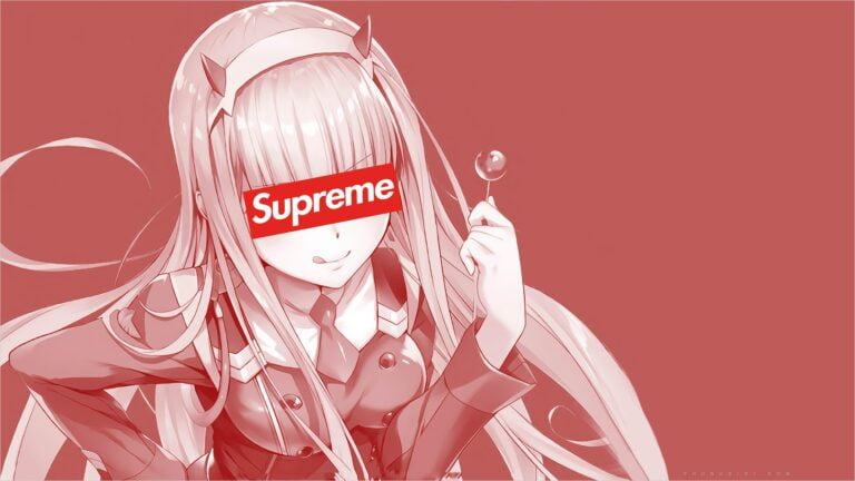 Ảnh Anime Ngầu Nữ Supreme Đẹp Cool, Chất, Cá Tính