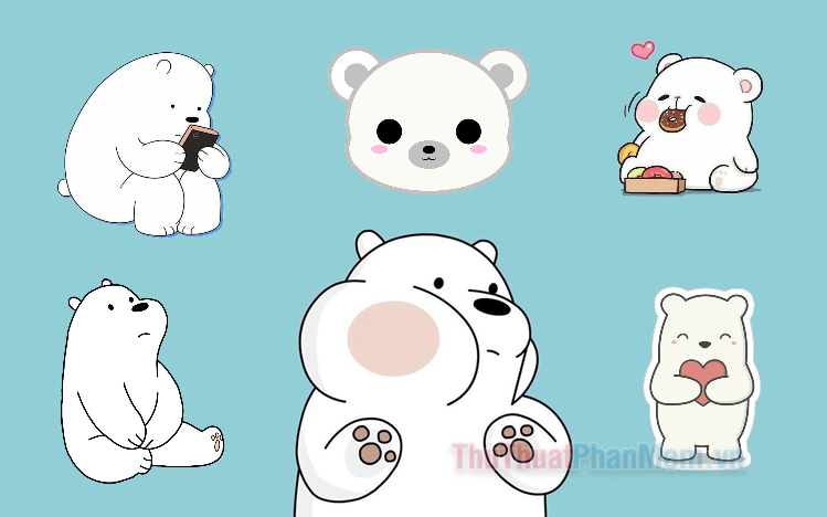 Chibi gấu trắng dễ thương: Bạn có biết rằng gấu trắng cũng có thể trở thành nhân vật Chibi dễ thương? Hãy cùng chúng tôi nhìn lại bức tranh Chibi gấu trắng dễ thương này, thật đáng yêu và ngộ nghĩnh!