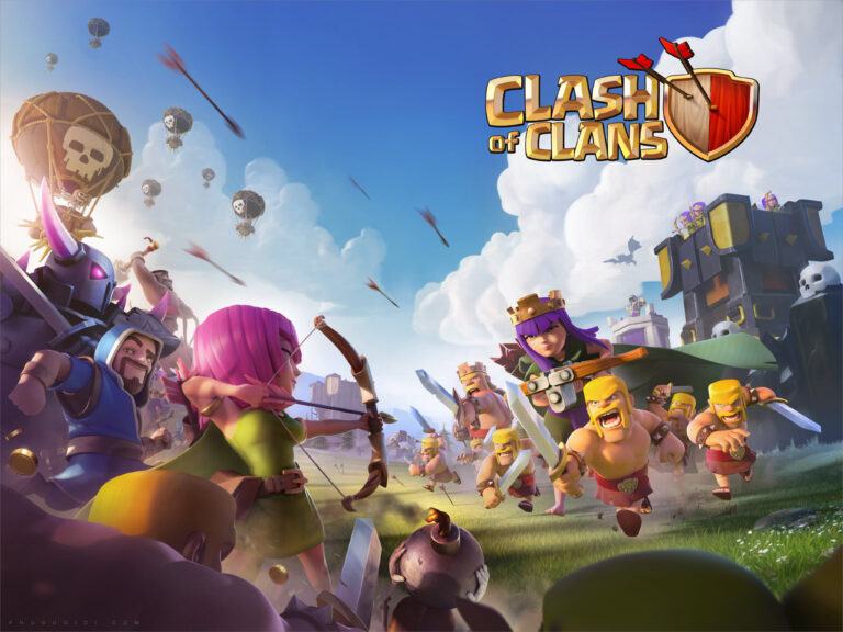 Ảnh Clash of Clans Đẹp, Vui Nhộn Dành Tặng Anh Em