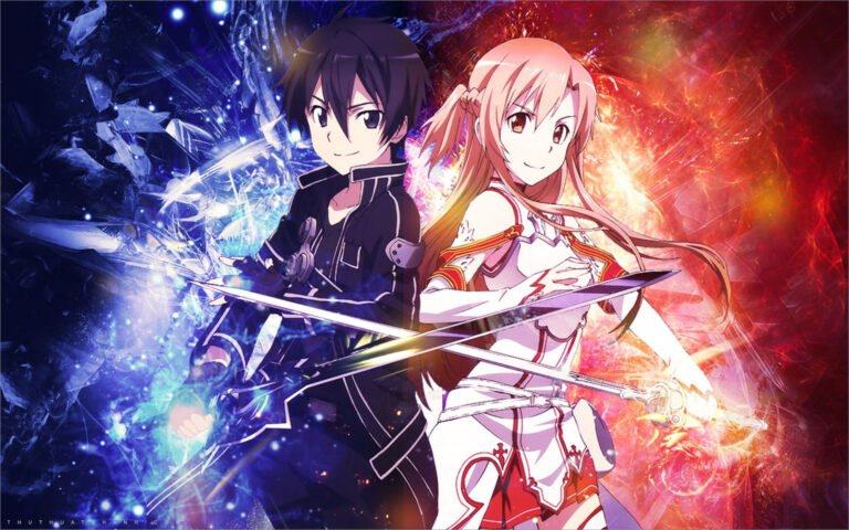 Ảnh Kirito và Asuna Đẹp Ngầu, Lãng Mạn, Chất Nhất