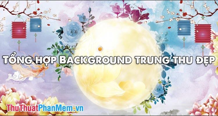 Background Trung Thu đẹp