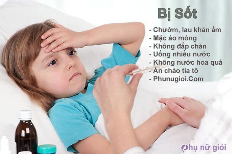 Bị sốt nên làm gì, ăn gì? Cách hạ sốt nhanh chóng tại nhà