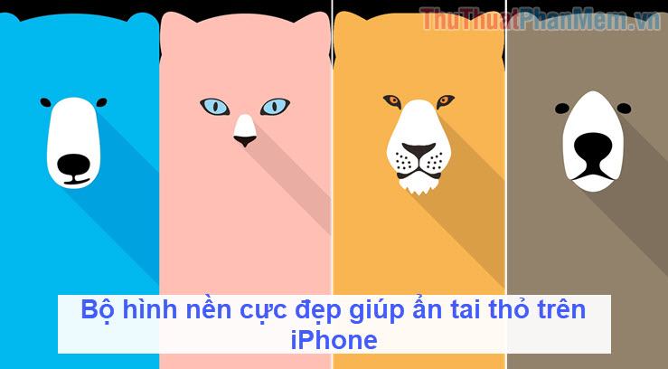 Cài bộ hình nền này lên iPhone X hai tai thỏ sẽ biến mất ngay  Hoàng Hà  Mobile