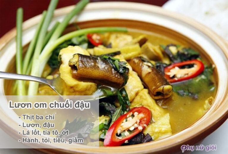 Cách làm món lươn om chuối xanh và đậu phụ thơm ngon bổ dưỡng